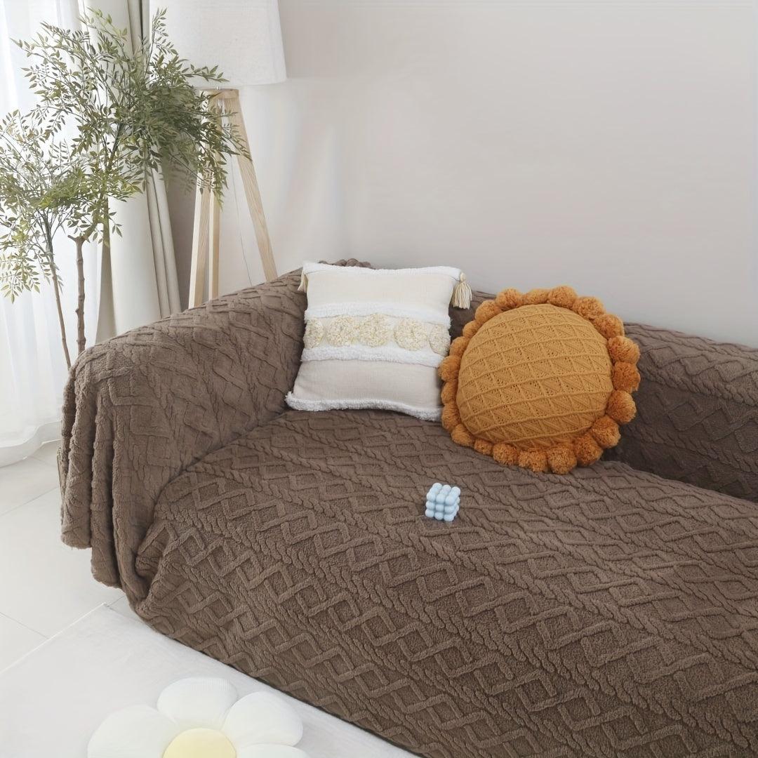 Extra Large Slipcovers for Couches - Stylish Geometric Pattern