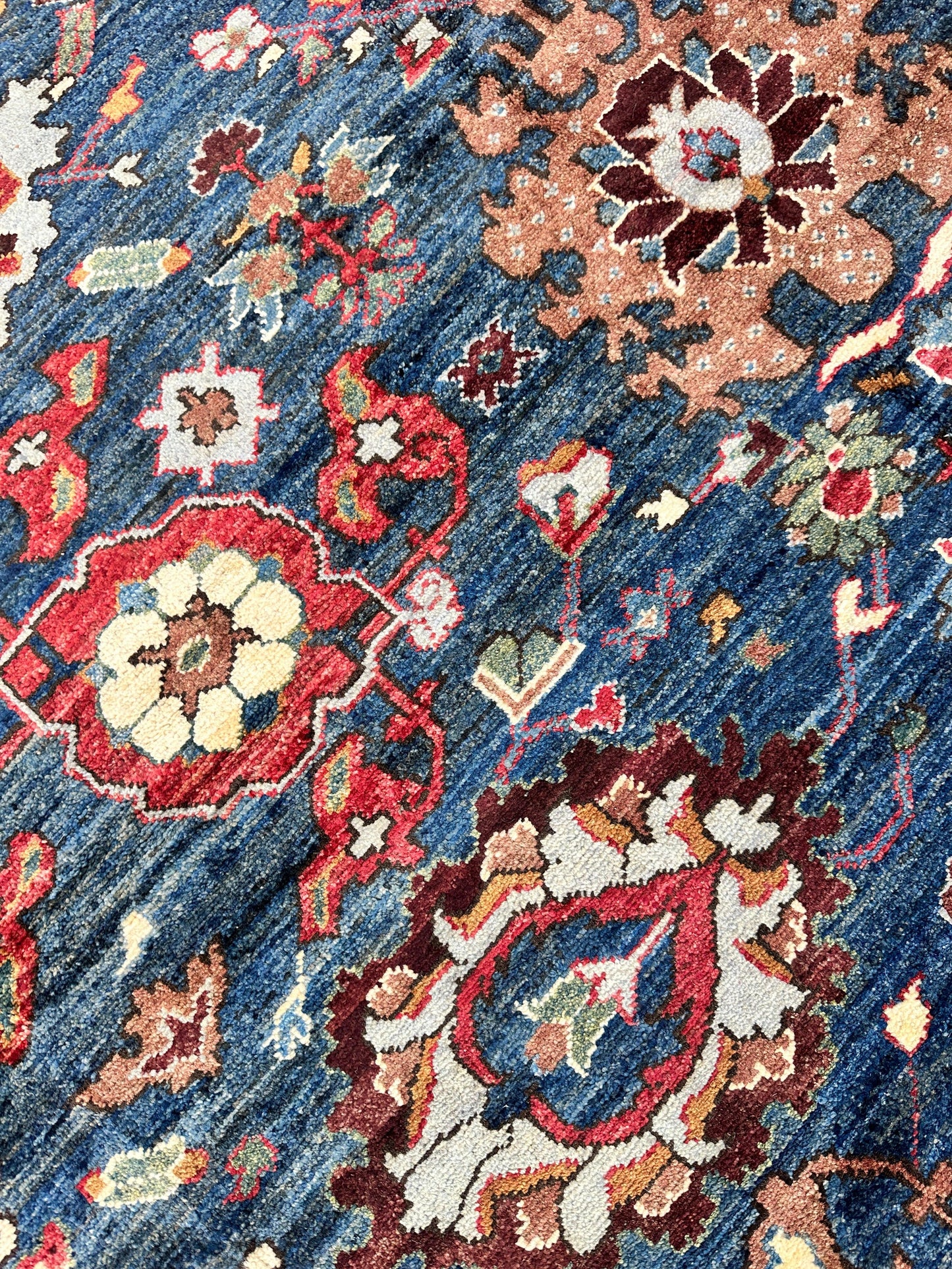 Trasitional Serapi Ghazni Wool Rug – 8' x 10’ – Intricate Floral Design