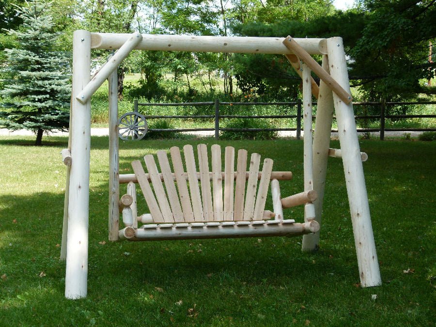 Handcrafted Patio Wooden Swing