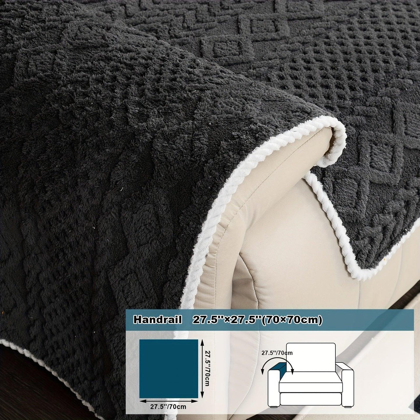 Pet-Friendly Couch Cover for Dogs, Non-Slip & Breathable