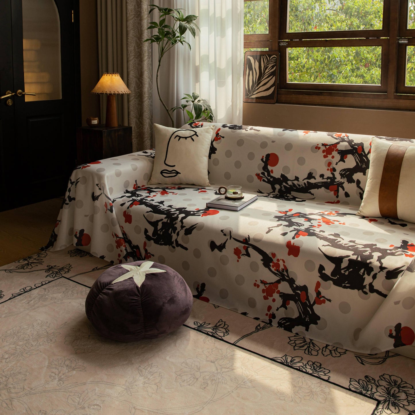 Ice Silk Extra Large Sofa Cover| Fully Protection & Cool Experience