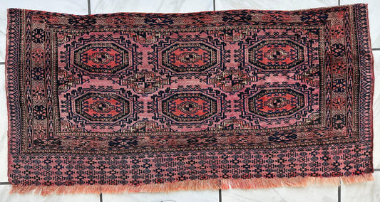 Saryk Turkmen Trapping Torba – 53″ x 25″