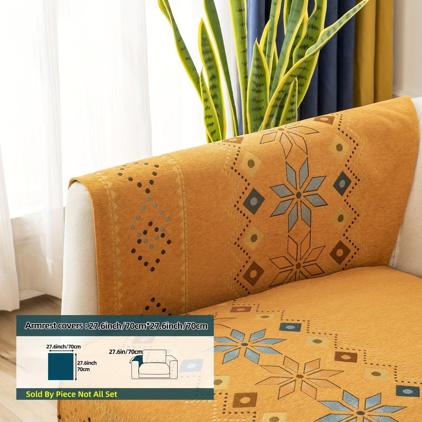 Stylish Bohemian Chenille Slipcovers for Couches