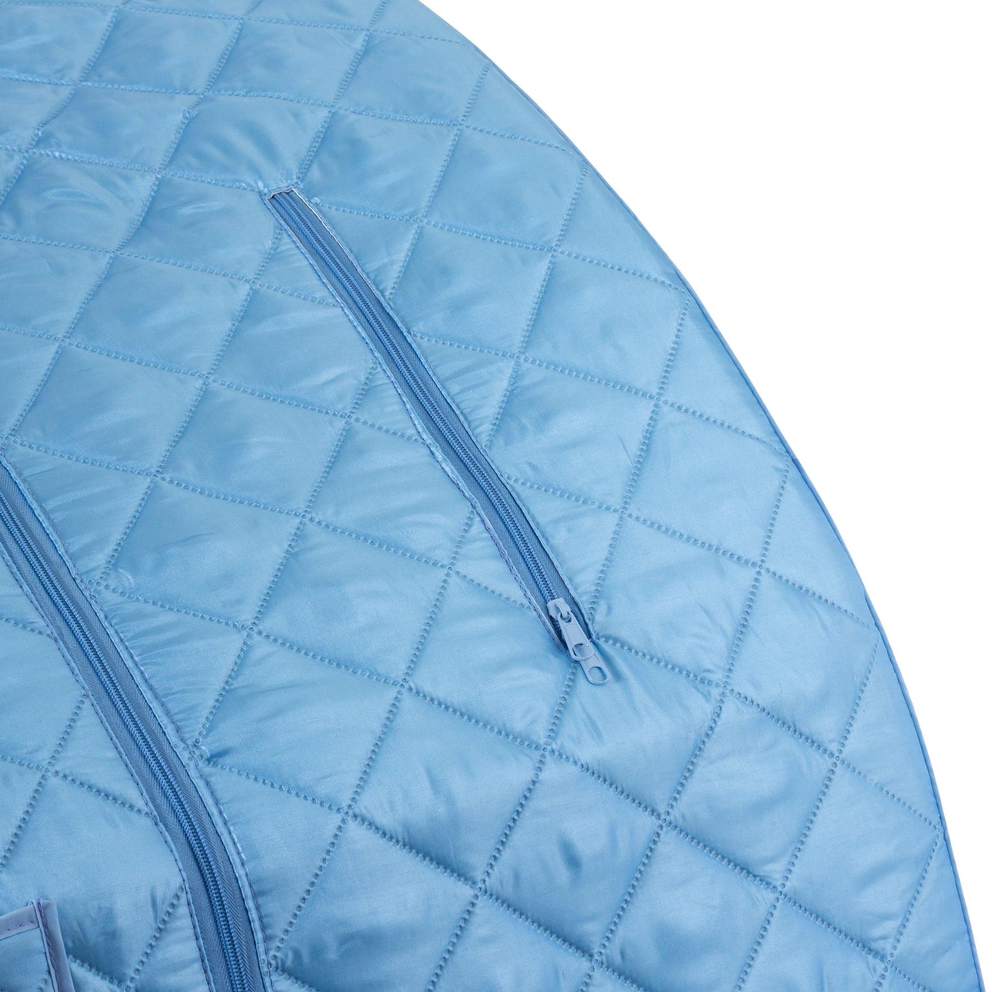 Durasage Lightweight Portable Personal Steam Sauna Spa for Relaxation at Home, 60 Minute Timer, 800 Watt Steam Generator, Chair Included - Light Blue