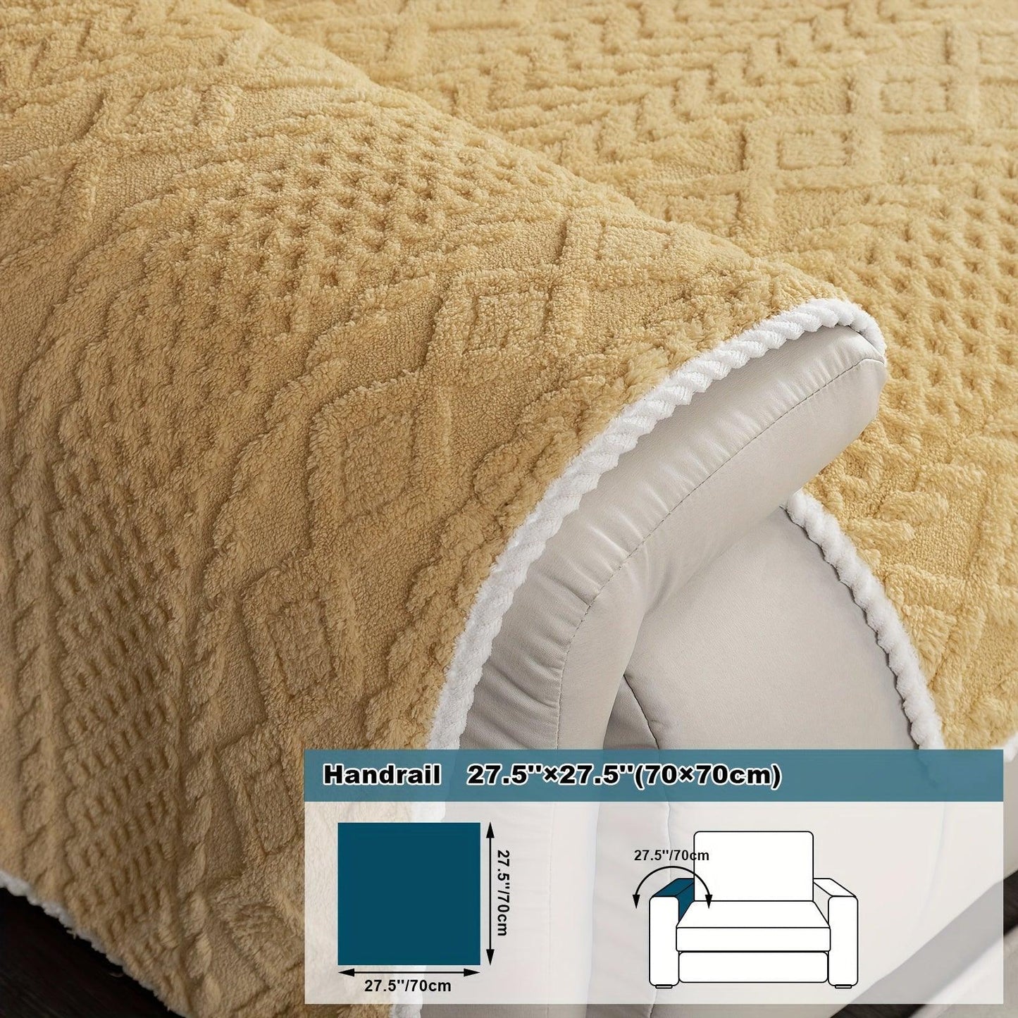 Pet-Friendly Couch Cover for Dogs, Non-Slip & Breathable