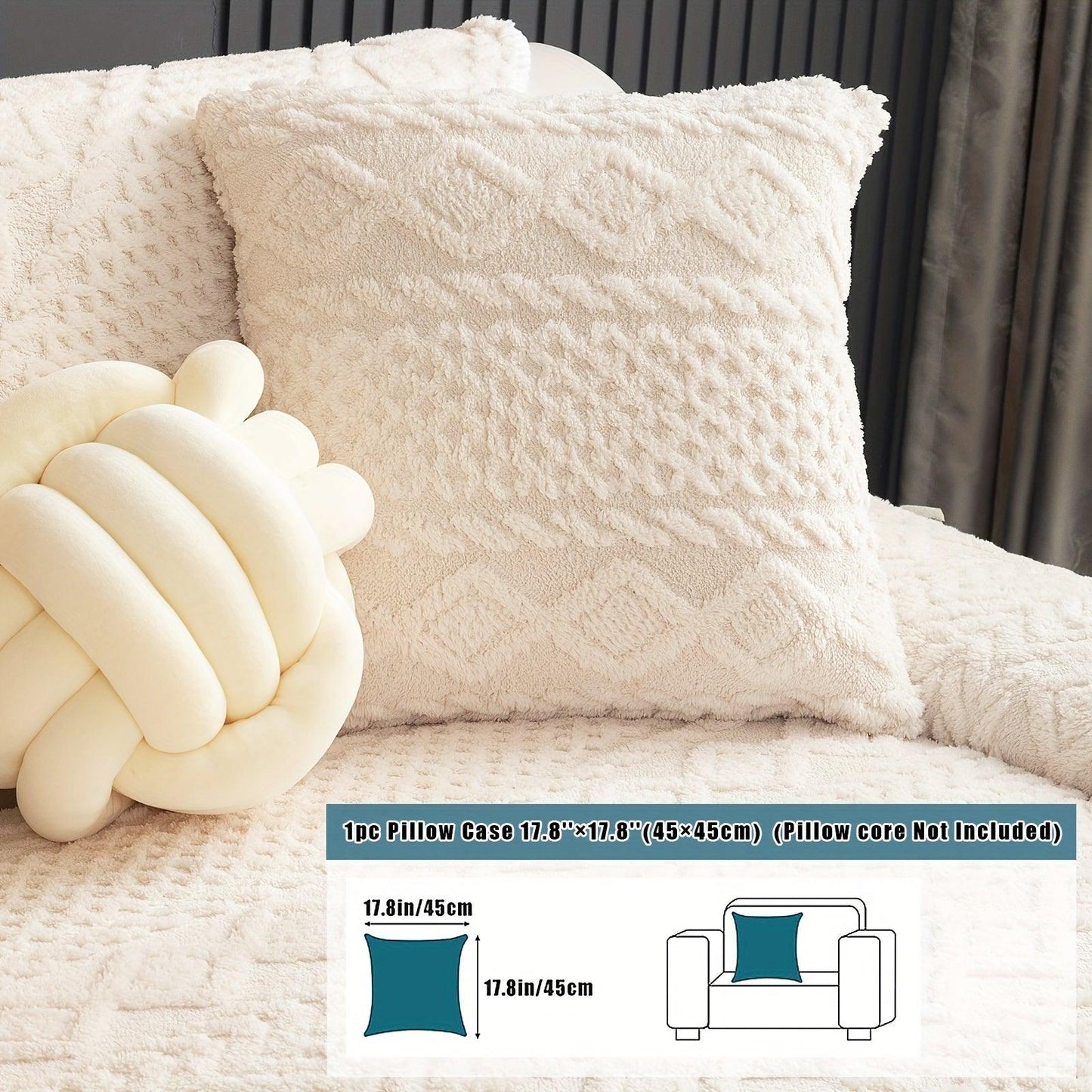 Pet-Friendly Couch Cover for Dogs, Non-Slip & Breathable