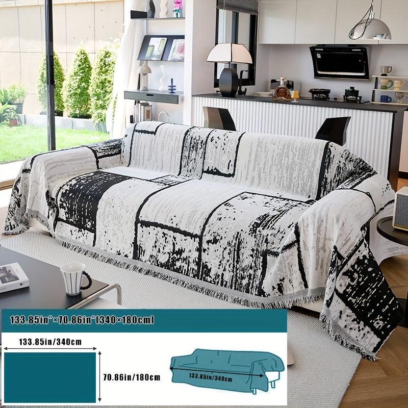 Luxury Pet Cover for Leather Sofa, Non-Slip & Machine Washable