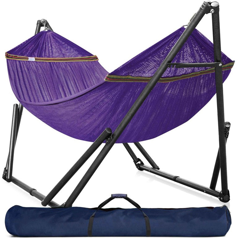 Tranquillo Universal Hammock with Medium Size Stands for Ultimate Relaxation - Ideal Universal Hammock Stands - Medium Size