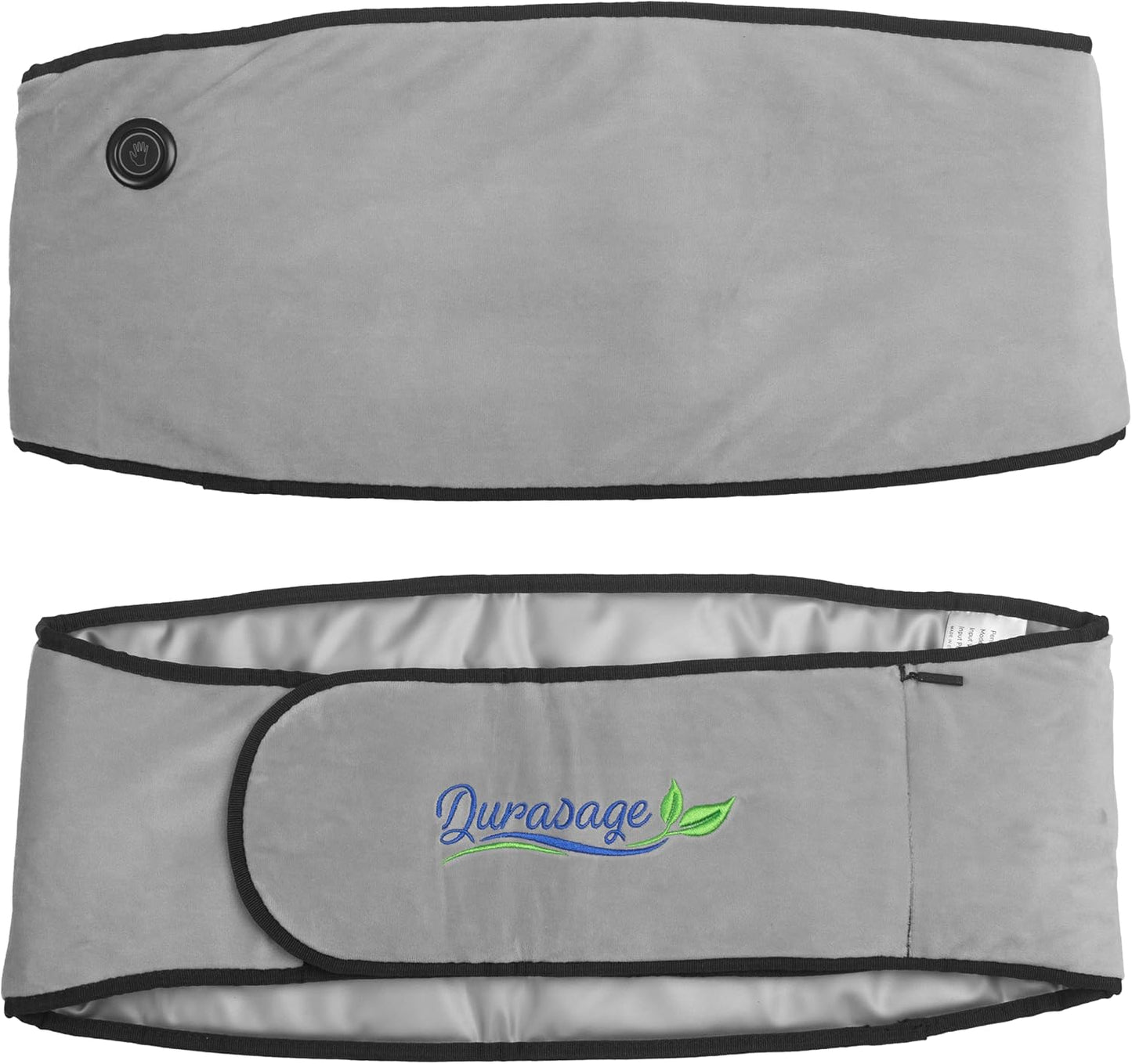 Durasage Cordless Heating Pad for Back Pain Relief – Portable Infrared Waist Belt with 3 Adjustable Heat Settings, USB Rechargeable, Wearable Wrap for Lower Back - Comfort & Lightweight