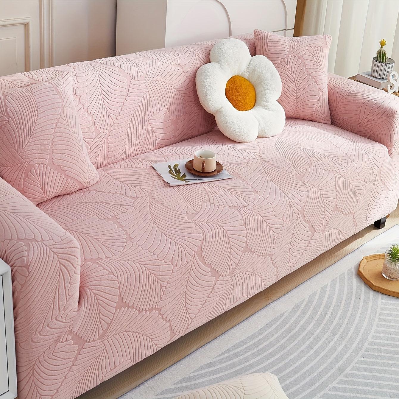 Premium Stretch Gray Couch Cover | Durable, Non-Slip & Versatile