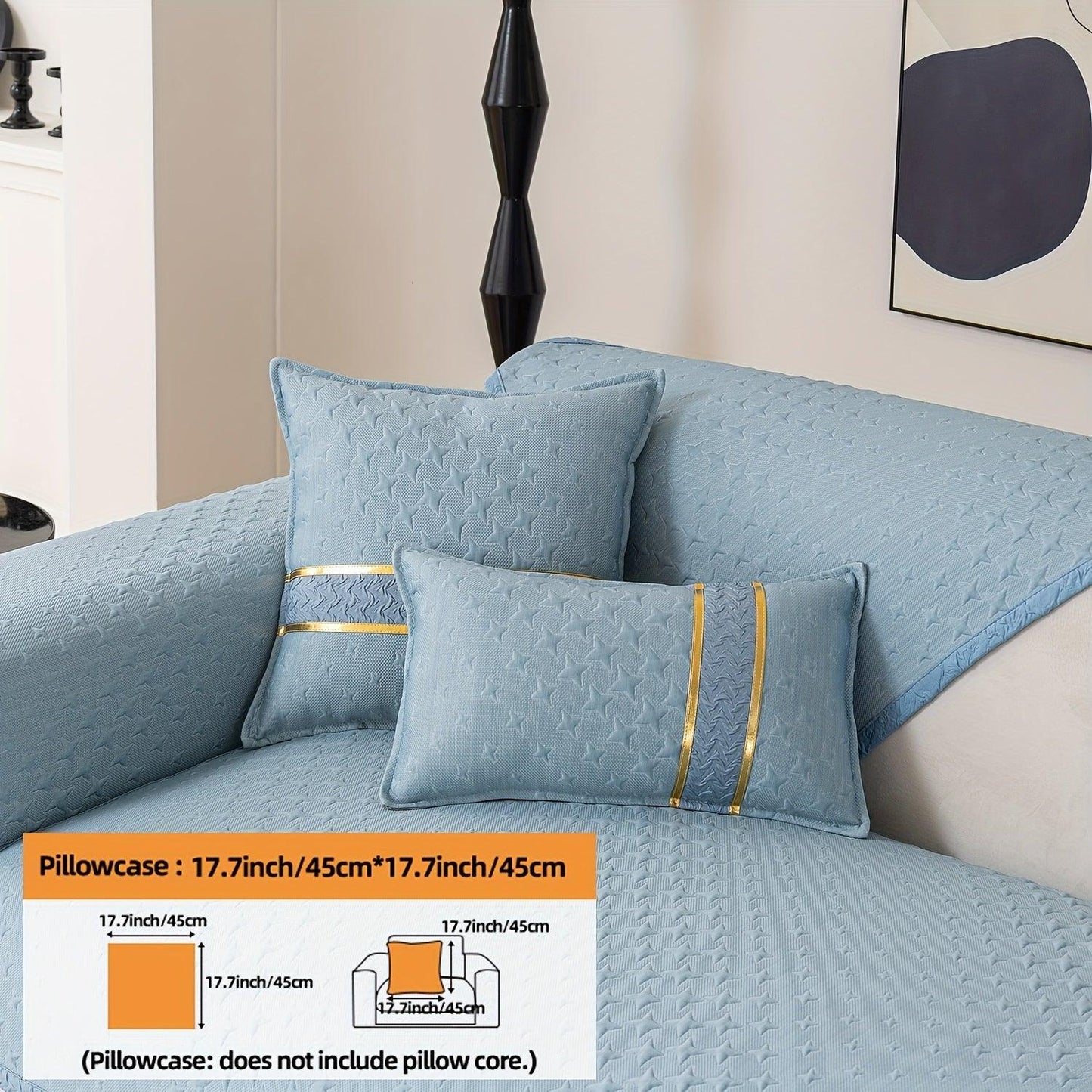 Summer Cooling Silk Non-slip Sofa Cover- Couch Cover for Dogs