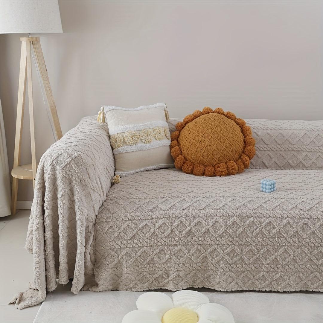 Extra Large Slipcovers for Couches - Stylish Geometric Pattern