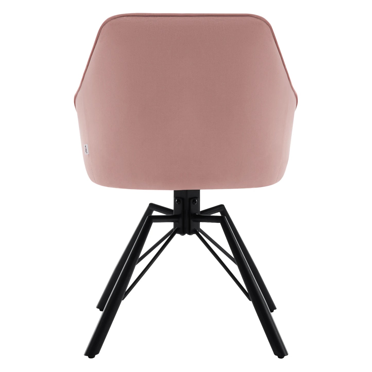 VelvetWhirl Comfort Dining Duo – 2PCS Swivel Upholstered Armchair Set for Kitchen & Living Harmony