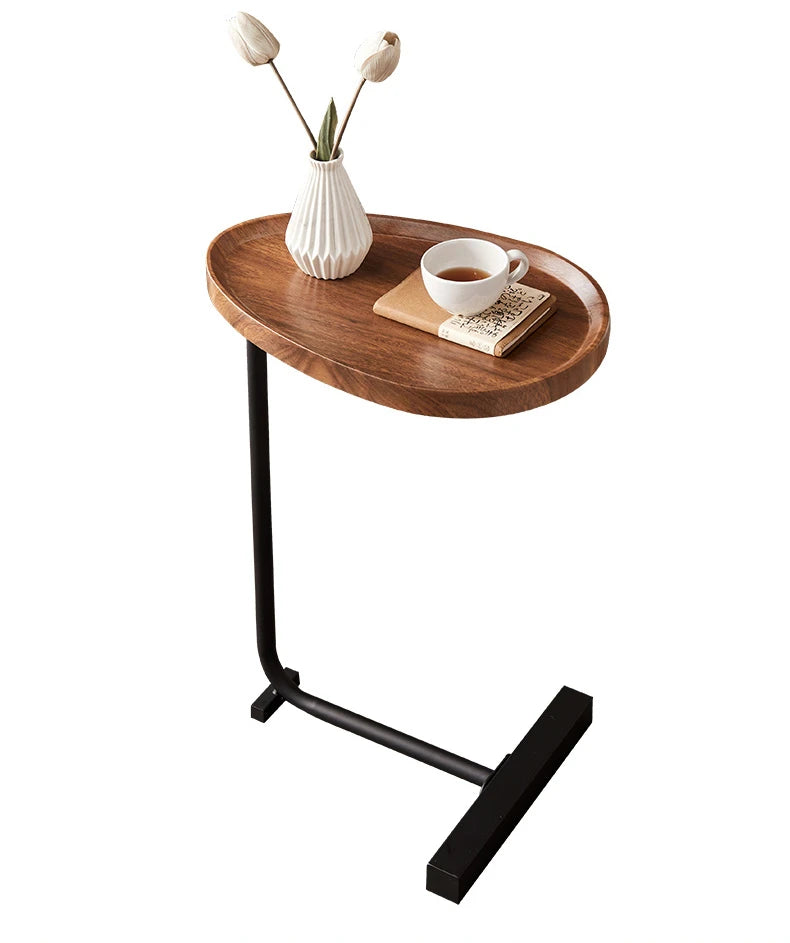 Modern Nordic C-Shape Side Table – 23.62" Sofa & Coffee Companion