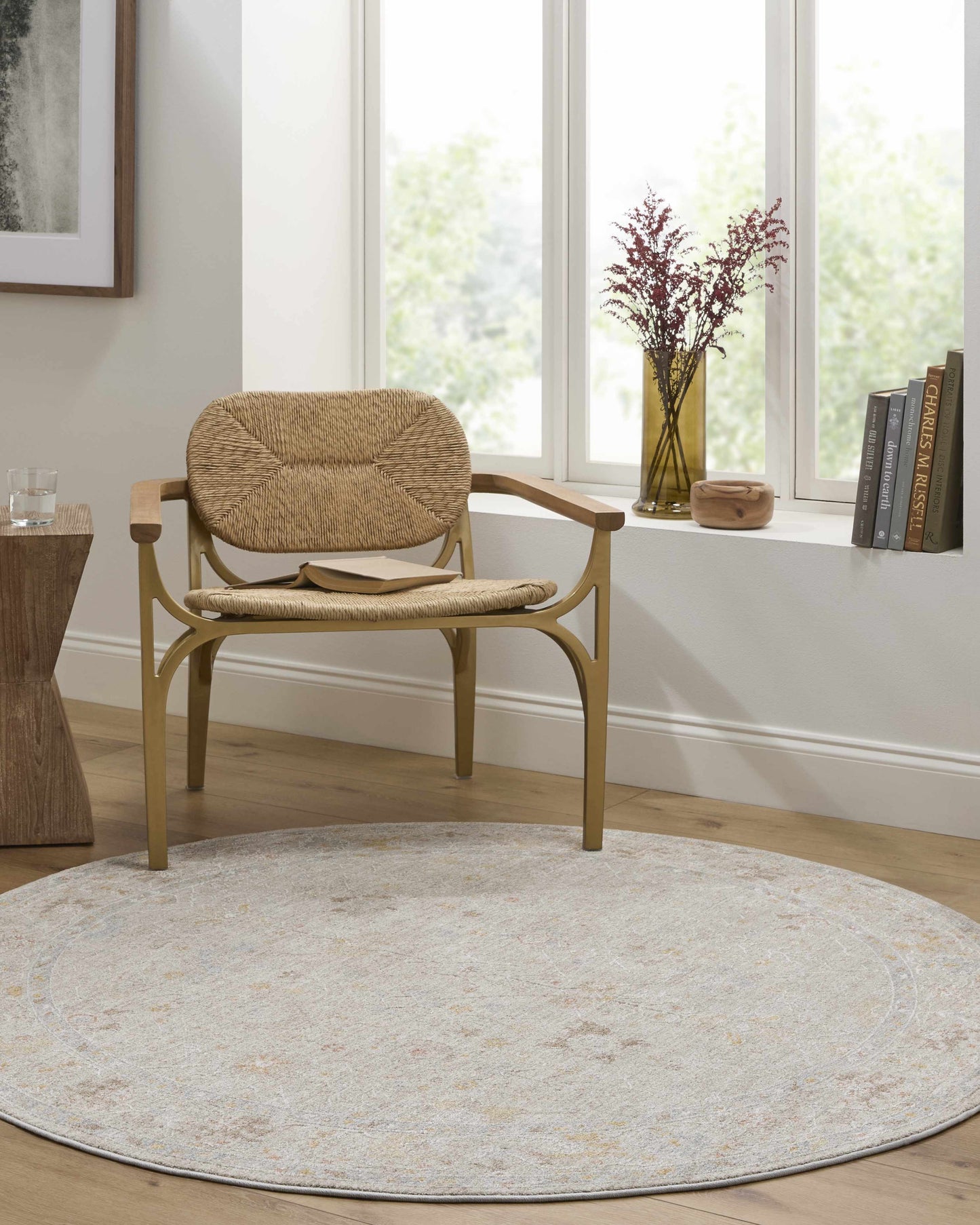 Amina Oushak Area Rug