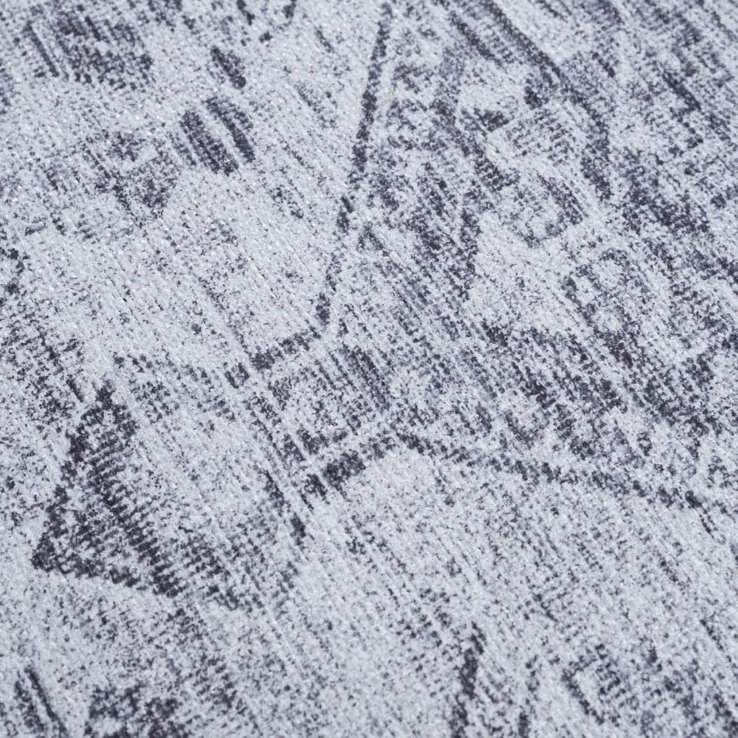 Barny Gray Blue Washable Rug