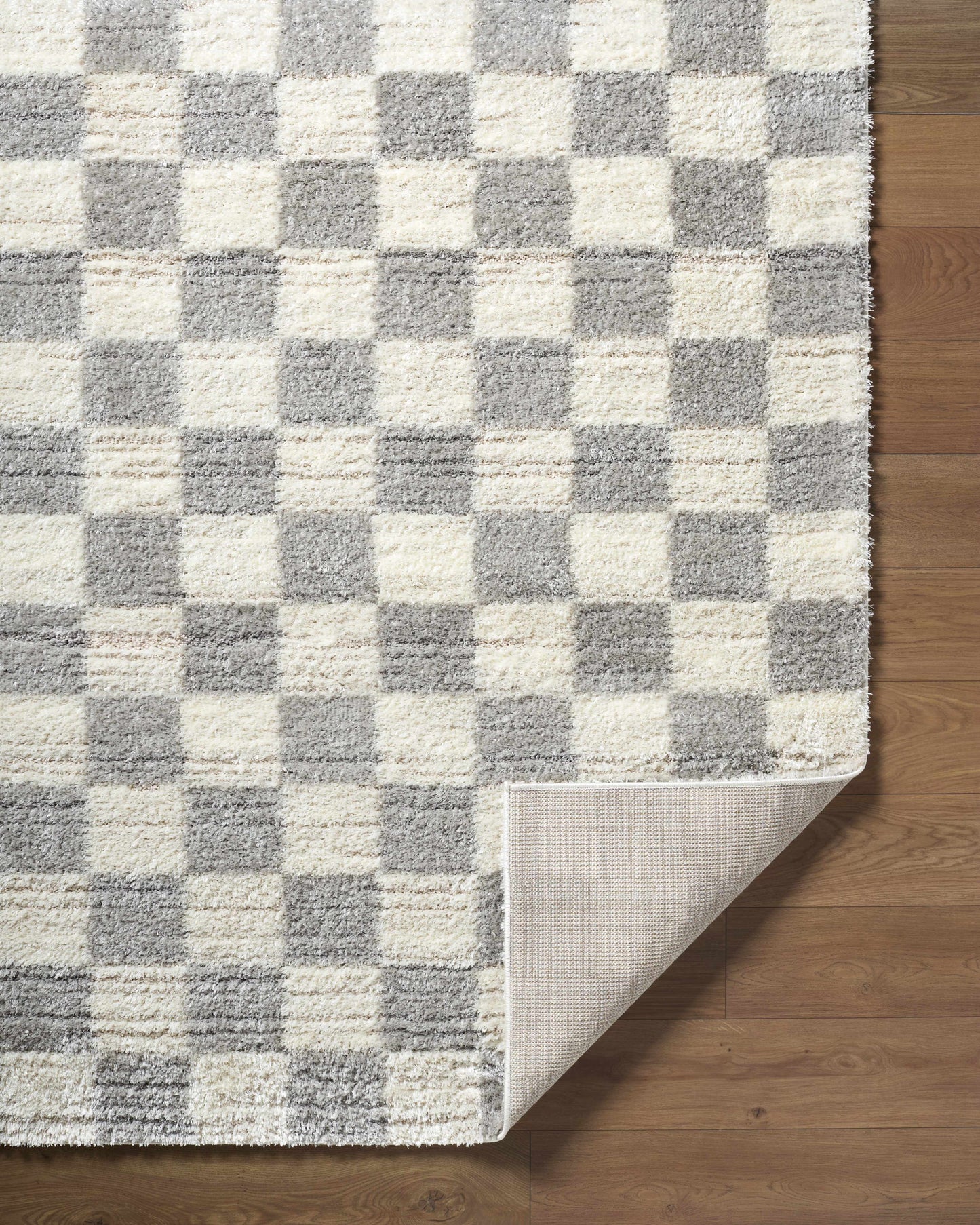 Belita Tan Luxe Shag Area Rug