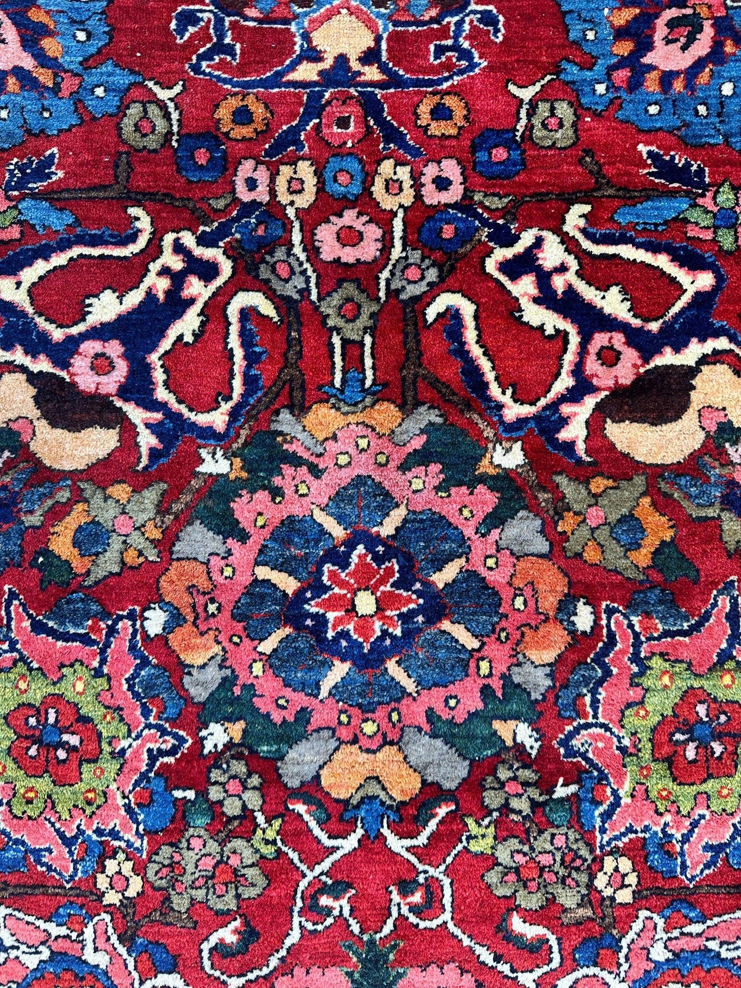 Antique Persian Bakhtiari Rug – Timeless Masterpiece 8'6" x 13'2"