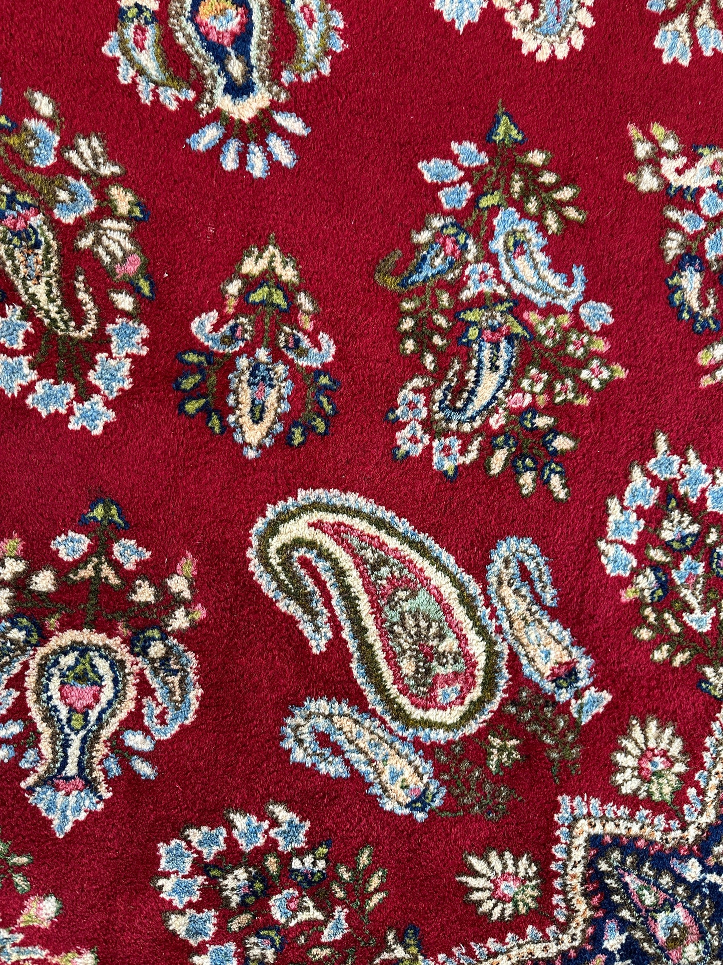 Vintage Kirman Persian Rug | 9’9” x 14’ | Thick Full-Pile Wool | Circa 1960 | K2029