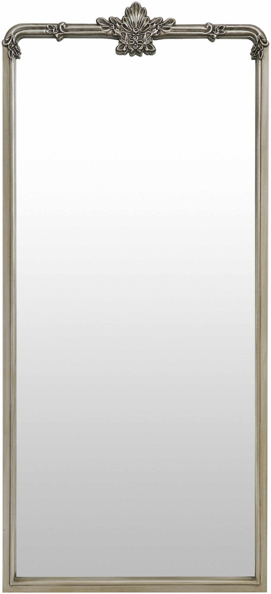 Filettole Silver Gray Frame Wall Mirror