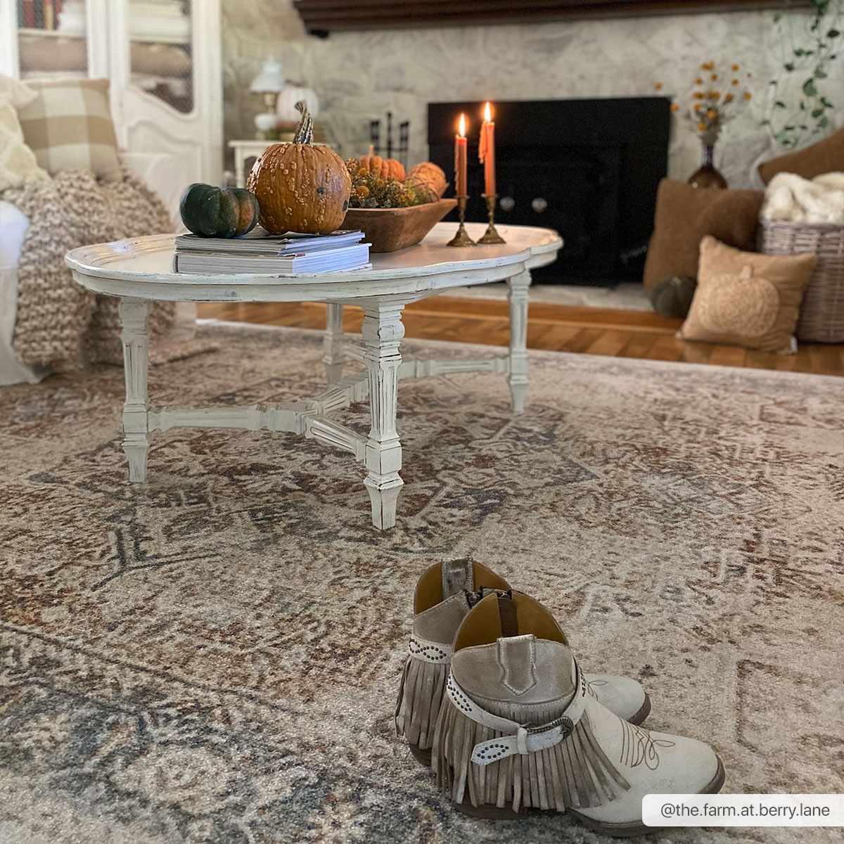 Heritage Style Flat Pile Washable Rug