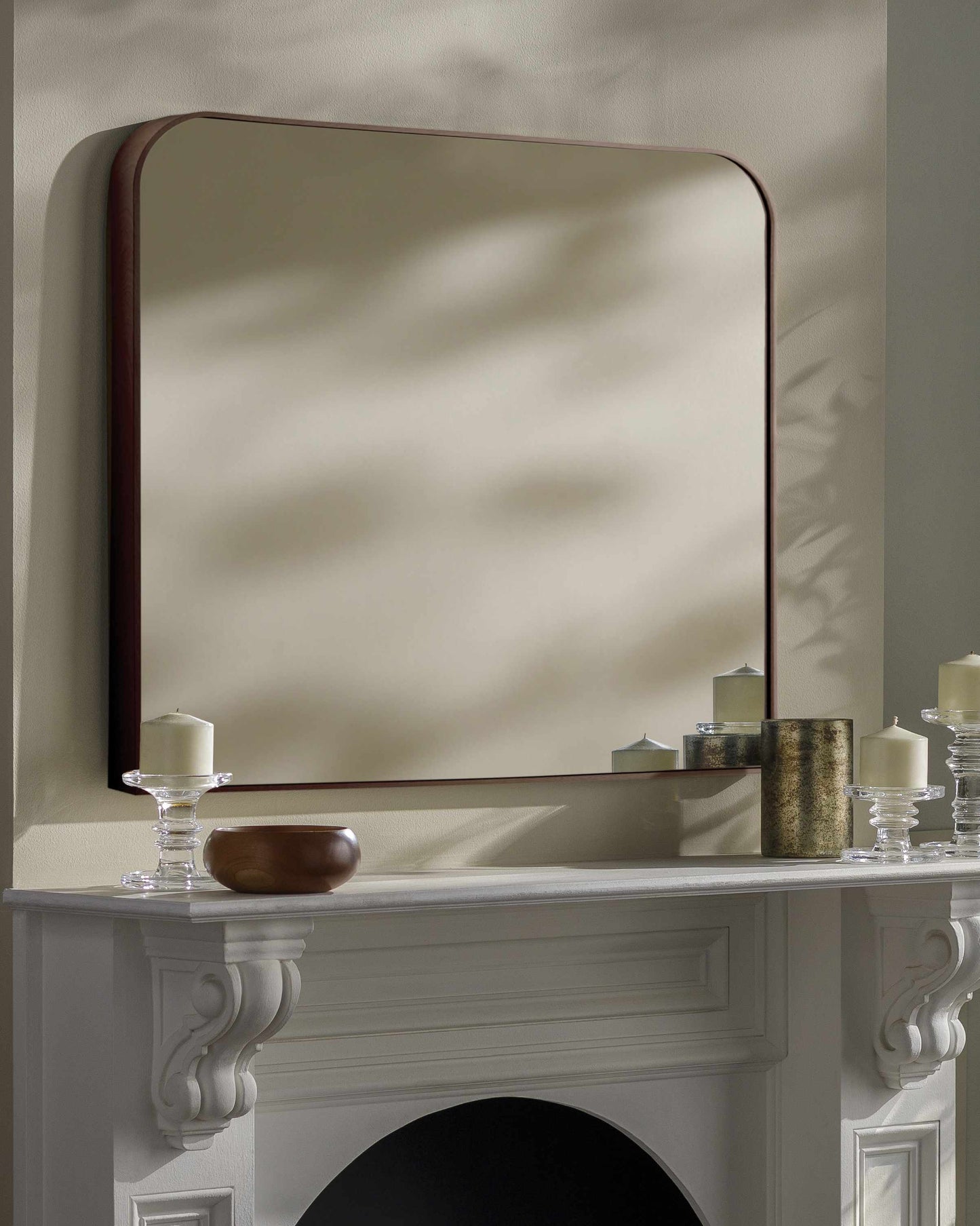 Grimisuat Dark Brown Mirror