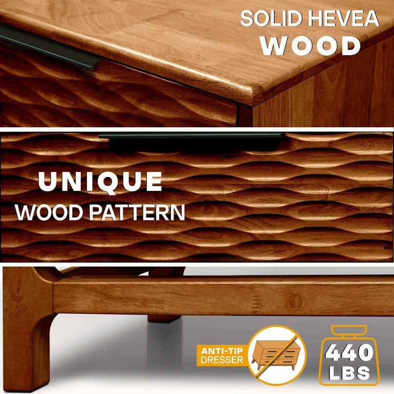 Acacia Elara Dresser with 6 Drawers for Stylish Storage Solutions