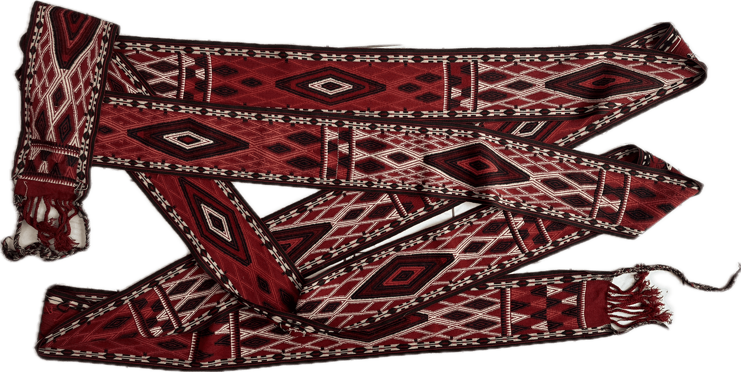 Antique Yomut 'Yomoud' Tent Band, Late 1800s to Early 1900s