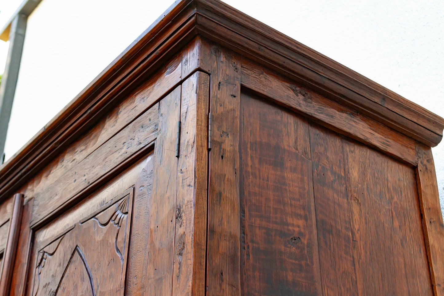 Very Tall French Colonial Buffet Cabinet