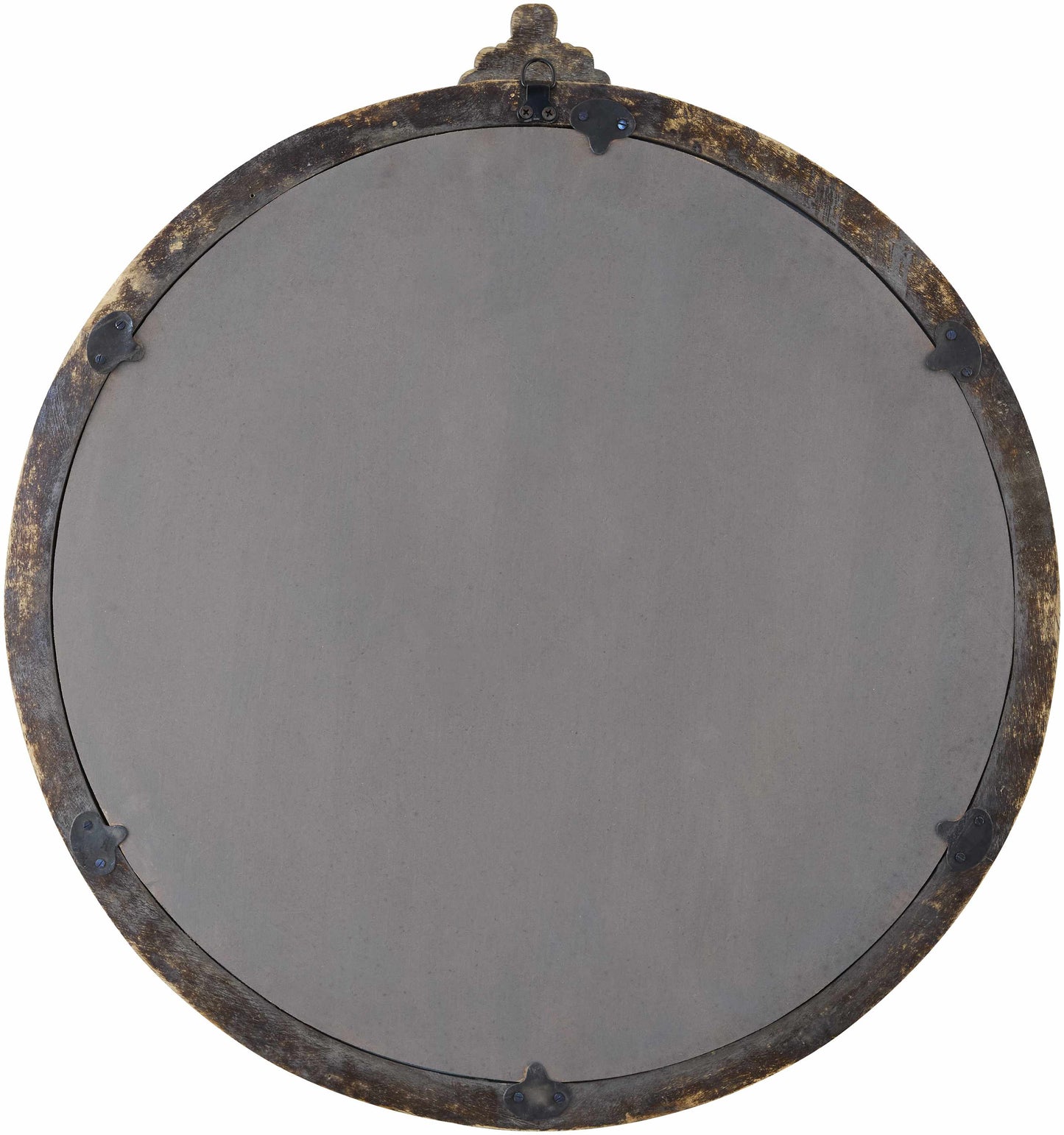 Kandersteg Dark Red Accent Mirror