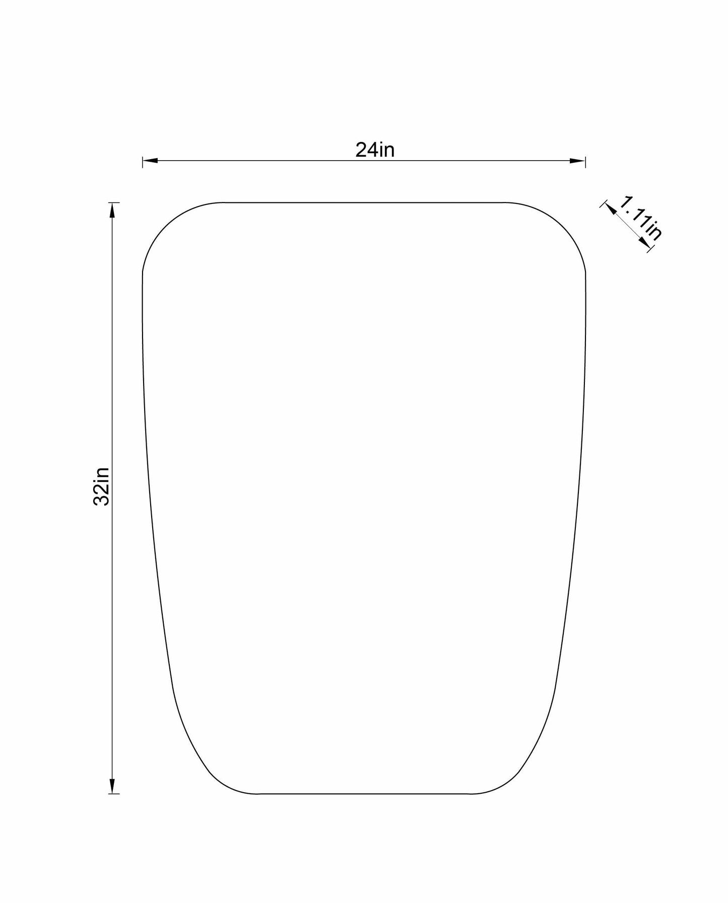 Orbassano Gold Frame Round Mirror