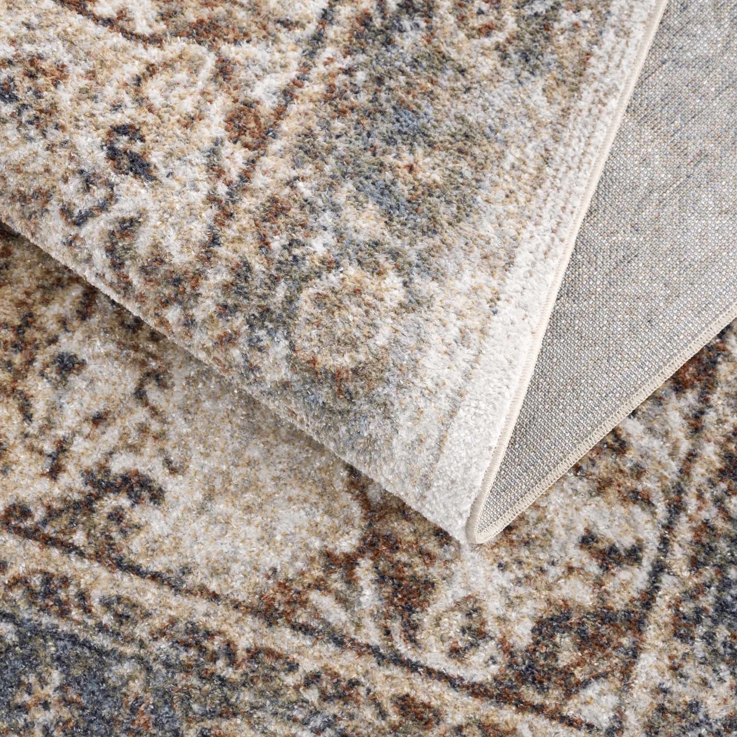 Heritage Style Flat Pile Washable Rug