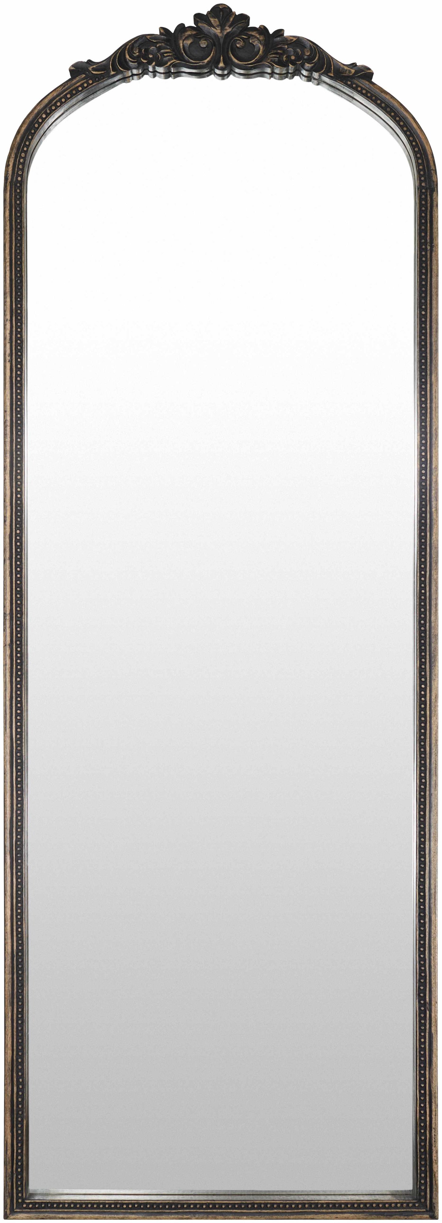 Leutesdorf Dark Red Full Length Mirror