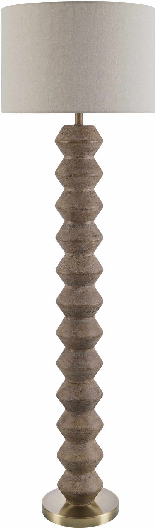 Matozinhos Dark Brown Floor Lamp