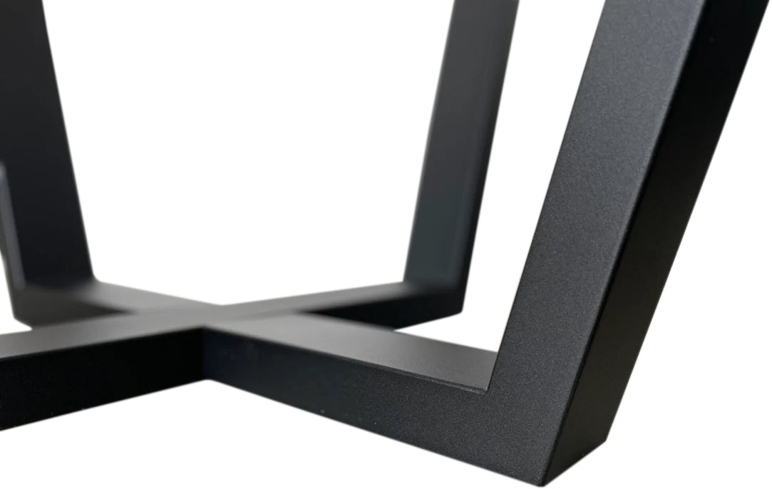 Simple Metal Table Base/Legs Matte Black