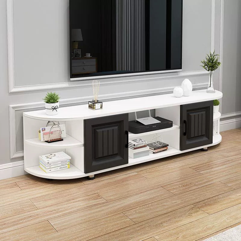 Serene Harmony Living Suite | Affordable Luxury TV Cabinet & Tea Table Combo | Minimalist Modern Multi-Functional Set for Home, Hotel & Restaurant Elegance