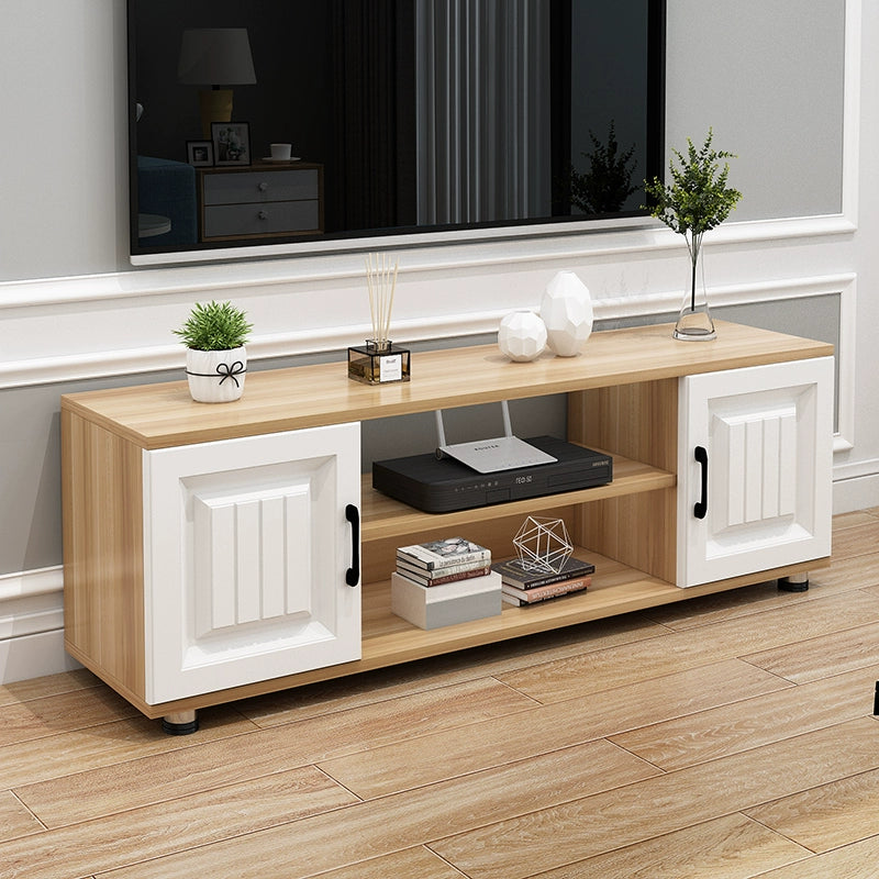 Serene Harmony Living Suite | Affordable Luxury TV Cabinet & Tea Table Combo | Minimalist Modern Multi-Functional Set for Home, Hotel & Restaurant Elegance