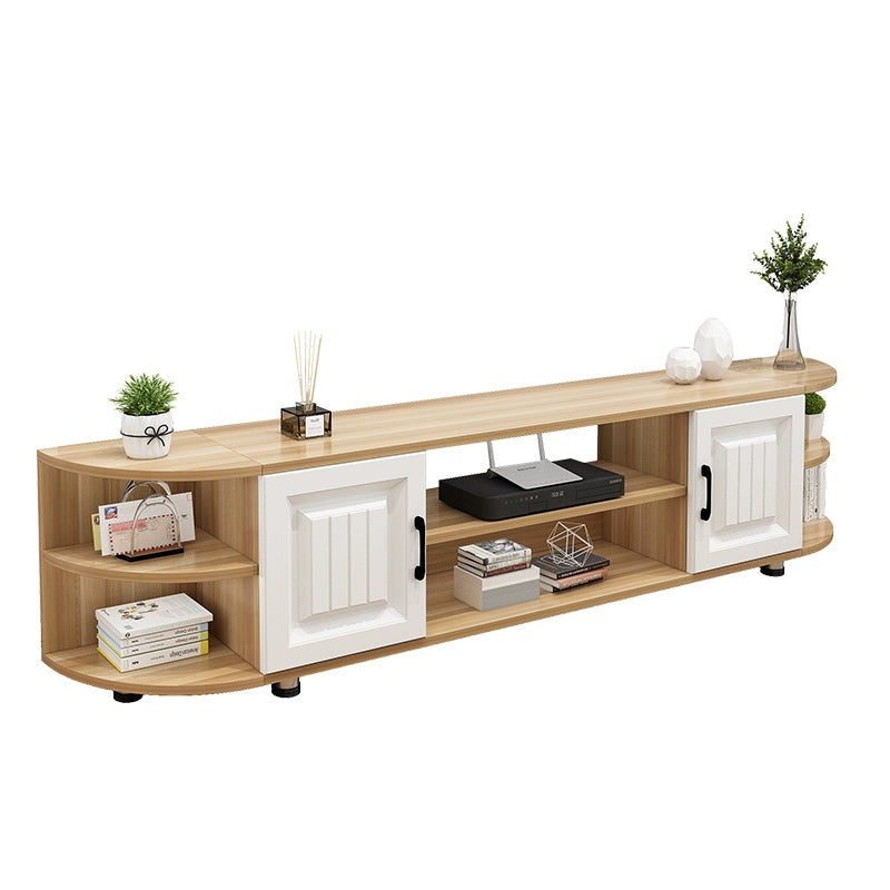 Serene Harmony Living Suite | Affordable Luxury TV Cabinet & Tea Table Combo | Minimalist Modern Multi-Functional Set for Home, Hotel & Restaurant Elegance