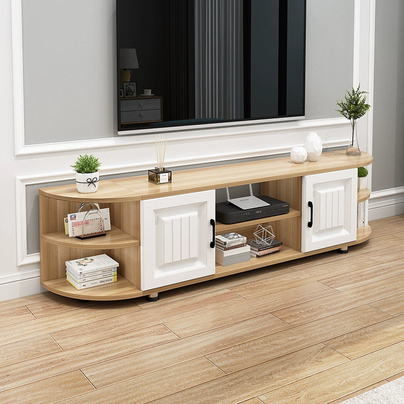 Serene Harmony Living Suite | Affordable Luxury TV Cabinet & Tea Table Combo | Minimalist Modern Multi-Functional Set for Home, Hotel & Restaurant Elegance