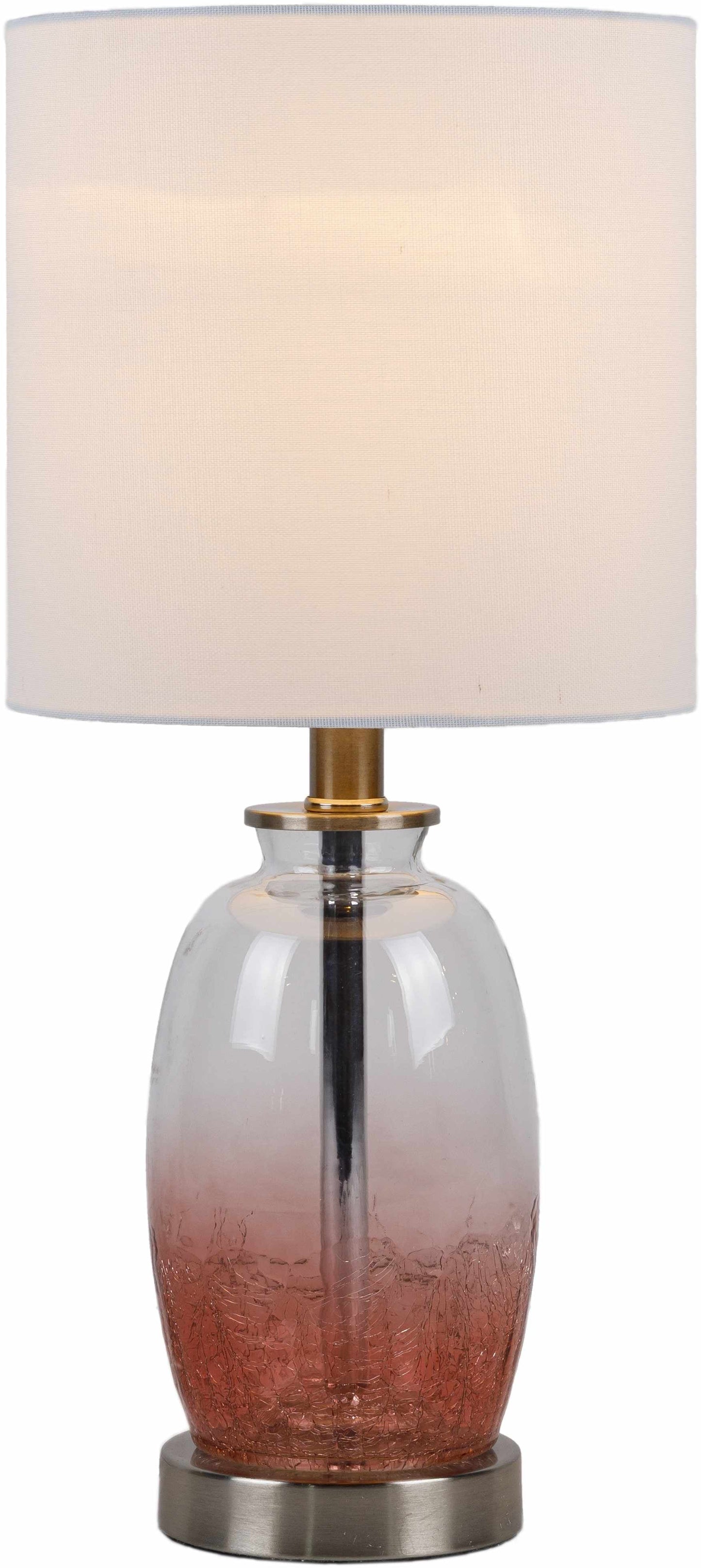 Pertek White Glass Table Lamp