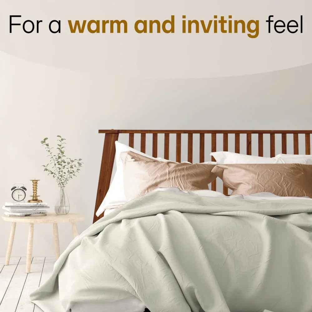 Acacia Kaylin Deluxe Wood Platform Bed Frame for Stylish Bedrooms