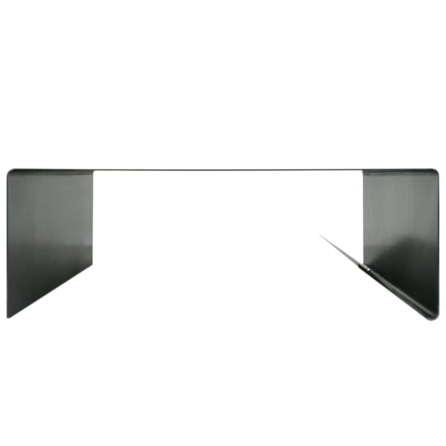 Rectangular Metal Coffee Table with storage Heavy Duty Raw Steel