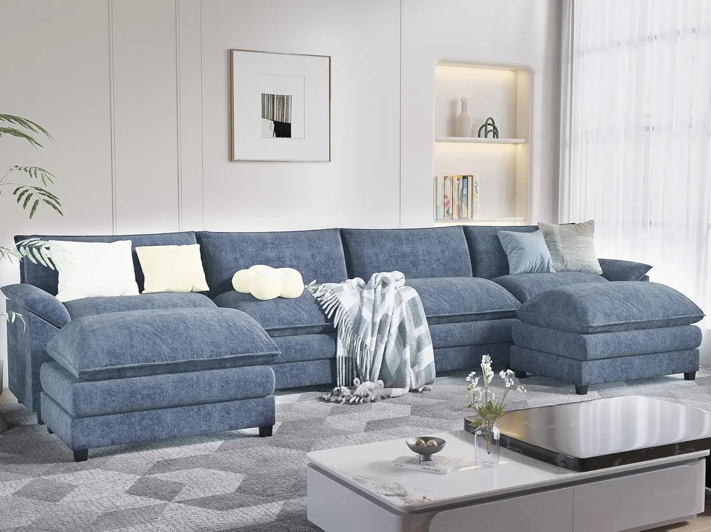 The Maison U-Shaped Modular Sofa – Sophisticated Comfort, Limitless Versatility