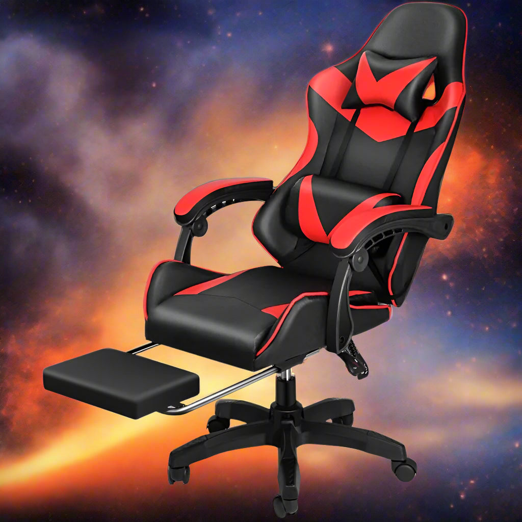 The DOMINUS Prestige Ergonomic Gaming Throne – Adjustable Racing Recliner with Supreme Comfort & Support