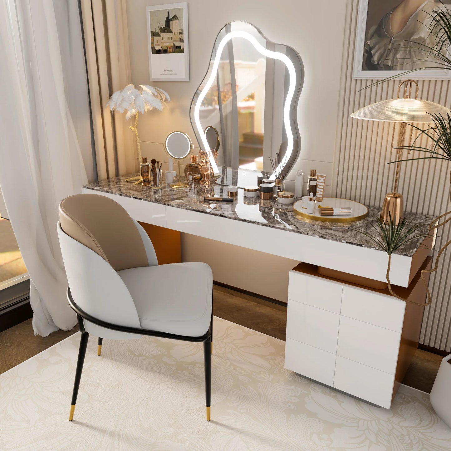 The House Of Bonney Presents: The Power-Set Microfiber Dining Chairs (Set of 2)