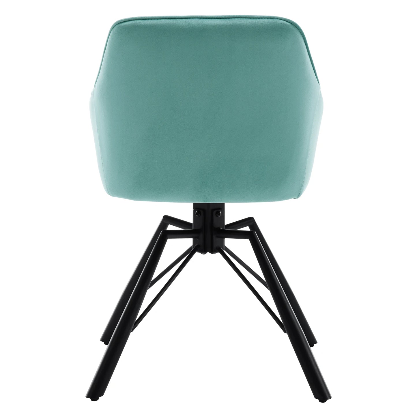 VelvetWhirl Comfort Dining Duo – 2PCS Swivel Upholstered Armchair Set for Kitchen & Living Harmony