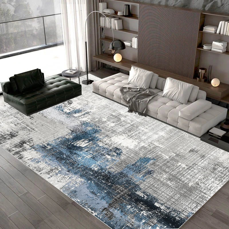 Nordic DreamWeave Abstract Area Rug – Washable Non-Slip Carpet for Living, Dining & Bedroom Harmony