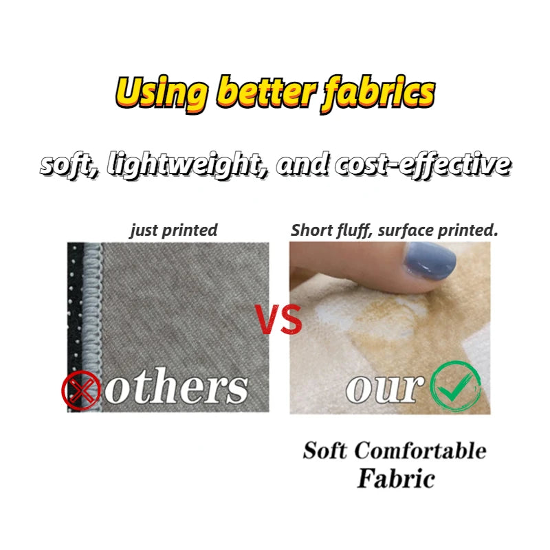 BohoPersia Retro Flannel Area Rug – Washable Anti-Slip Carpet for Living Room, Bedroom & Lounge Harmony