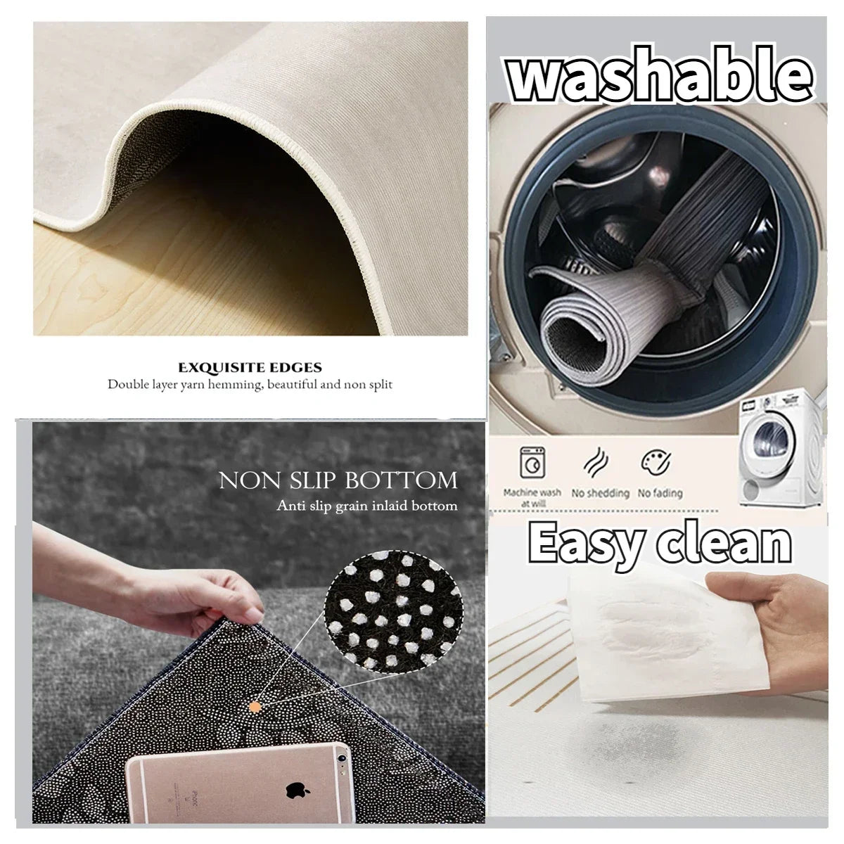 RoyalStride European Corridor Runner – Luxury Non-Slip Aisle & Stairway Carpet with Custom Length for Hallway, Kitchen & Home Décor