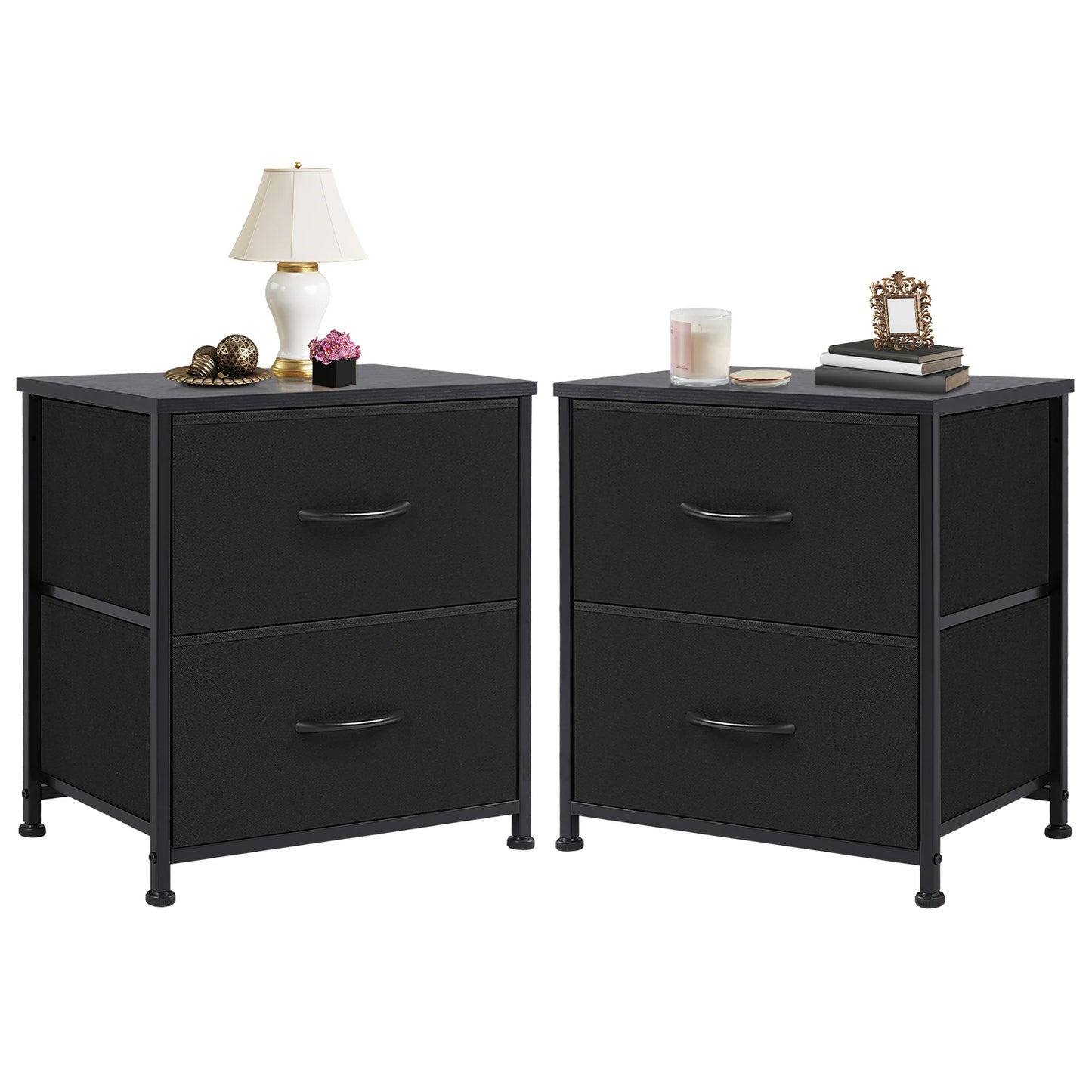 The House Of Bonney Presents: The Casbah Luxury Storage Nightstand (2-Drawer)